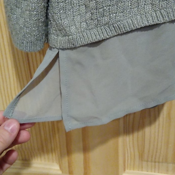 Grey Knit Sweater - Picture 6 of 6